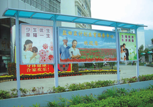 医院顶棚落地式宣传栏制作 医院顶棚落地式宣传栏制作